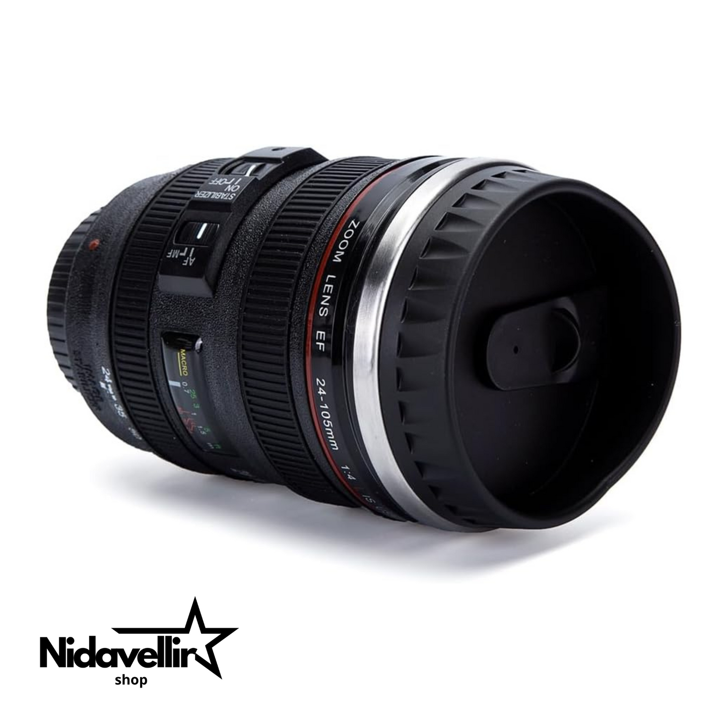 TAZA CREATIVA LENTE DE CAMARA