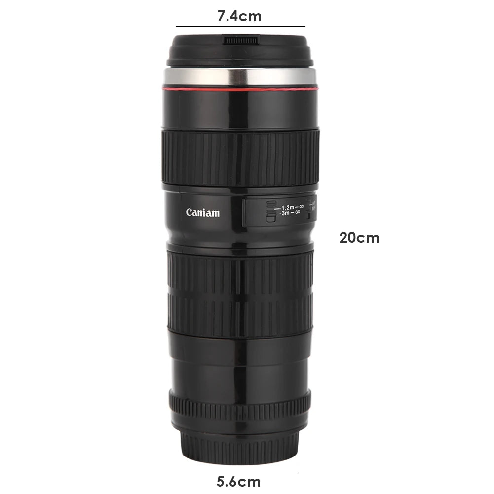 TAZA CREATIVA LENTE DE CAMARA