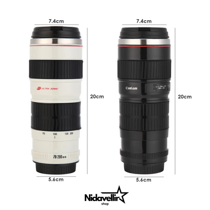 TAZA CREATIVA LENTE DE CAMARA