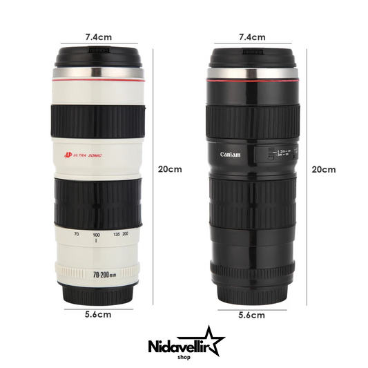 TAZA CREATIVA LENTE DE CAMARA