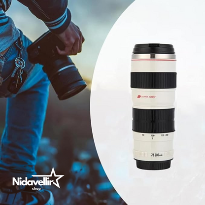 TAZA CREATIVA LENTE DE CAMARA